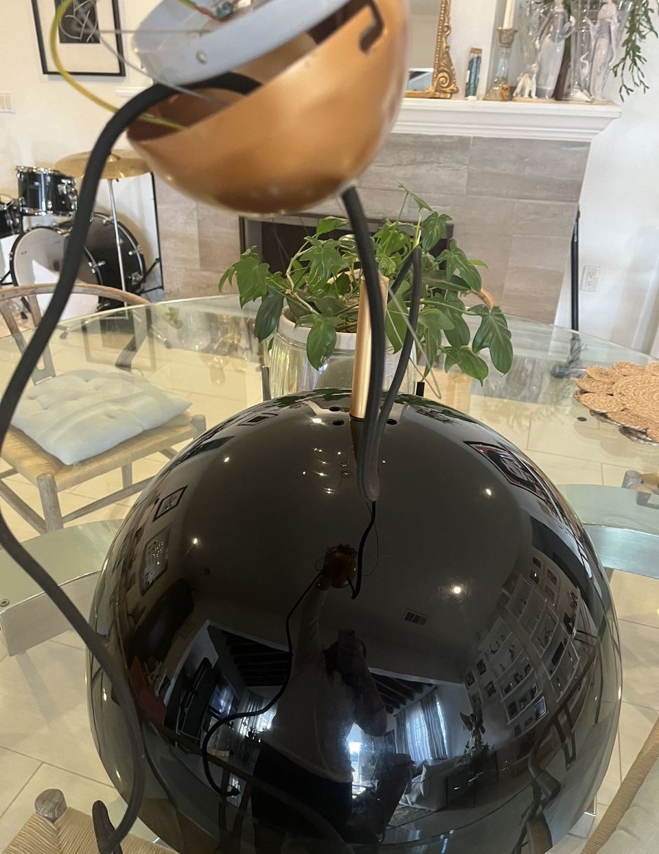Large Mid century Lamp