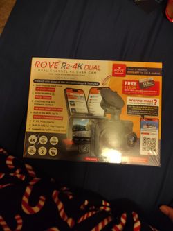 ROVE R2-4k Dual Channel 4k Dash Cam
