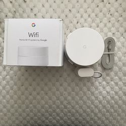 Google WiFi Router W Cable + Mount