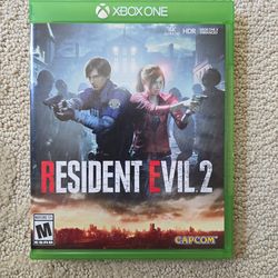 Resident Evil 2 Xbox One Works Great