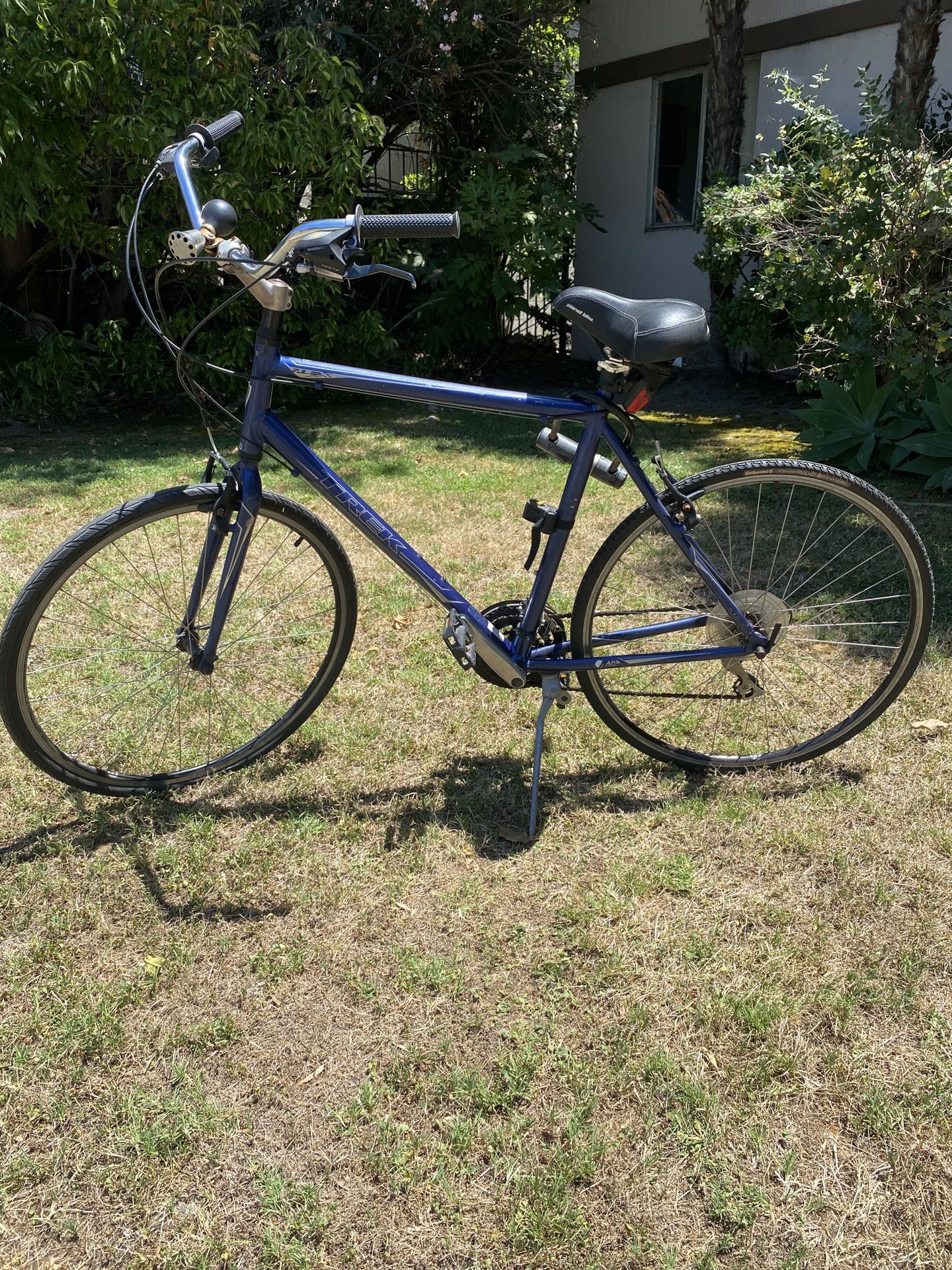 Trek Bike With Tire Pump