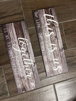 Decorative Inspirational Signs 