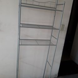 New metal bathroom storage