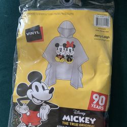 2 Adult Disneyland Rain Ponchos 