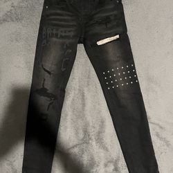 KSUBI VAN WRINKLE SKINNY JEANS SIZE 29