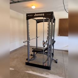 BodyCraft Jones Max Rack Smith Machine, Good Condition – Moore, SC