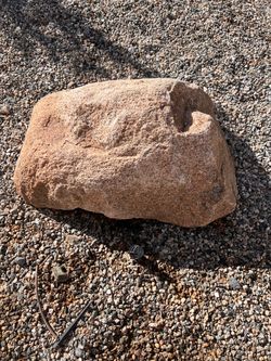 Large Natural Granite Boulder
