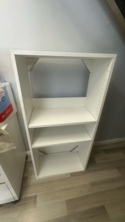 White cabinet