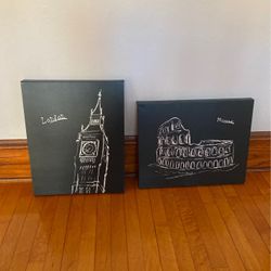 London And Rome Wall Hangings
