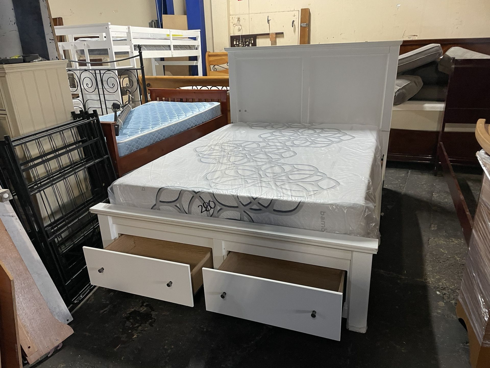 Queen Bed $360