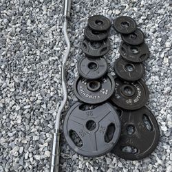 Olympic Weights Curl Bar 