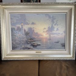 Thomas Kinkade "The Sea of Tranquility" - Limited Edition Canvas + COA