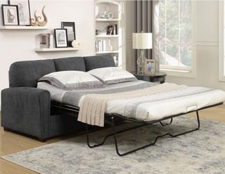 Stylish Tracker Queen Sleeper Sofa – Perfect for Small Spaces!