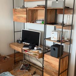 West Elm  Office Station &Bookshelf