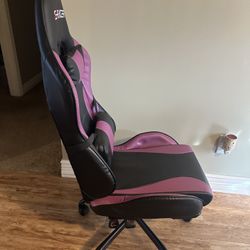 Homall High-Back Massage Adjustable Reclining Ergonomic Faux Leather Swiveling PC & Racing Game Chair with Footrest