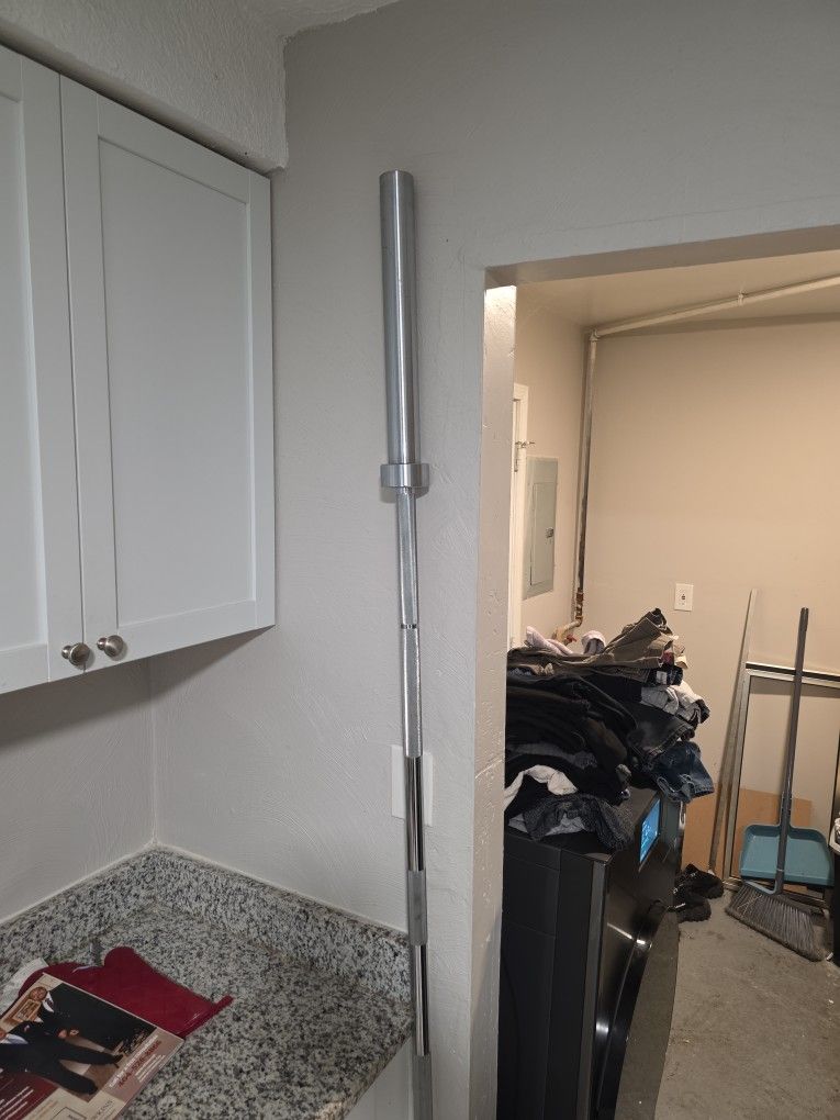 Bench ,leg Curl/extend , 45 Pound Bar(really More)