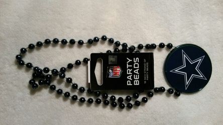 Dallas Cowboys party beads