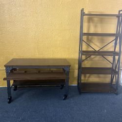 Desk / bookshelf 