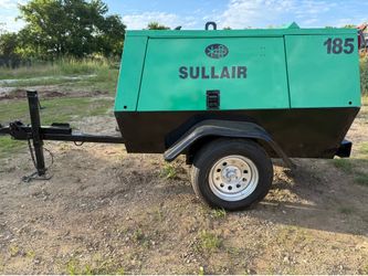 Sullair 185cfm air compressor