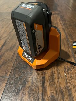Ridgid 4amp battery and charger $60