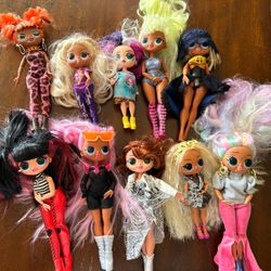 Lot of LOL Tween Dolls