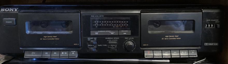 Sony TC-WE305 Stereo Dual Cassette Deck