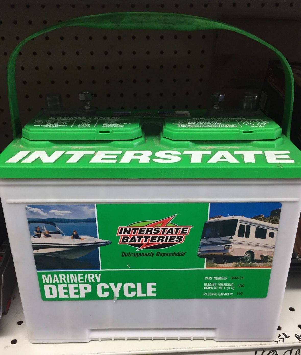 Interstate Deep Cycle Marine/RV Battery