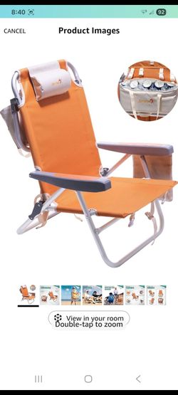 Sunny deal chair with small cooler great for beach or park new in bag only 1 available $45
