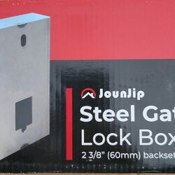 Steel Gate Lock Box  & Double Sided Mechanical Lock