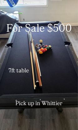 Pool table