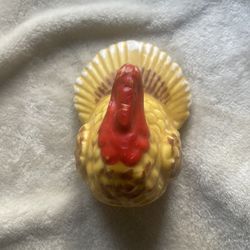 Vintage Thanksgiving Turkey Candle 5”