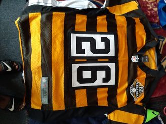 Steelers anniversary jersey sz 44(med) good cond $50