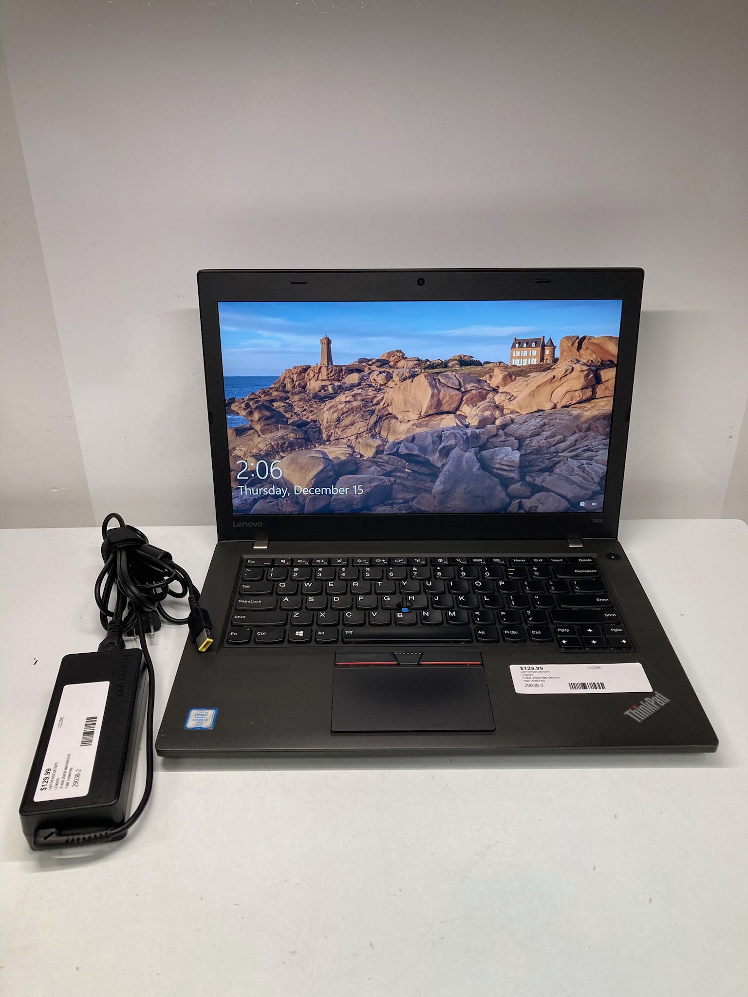 LENOVO T460 THINKPAD I5 8GB 256GB LAPTOP WITH CHARGER