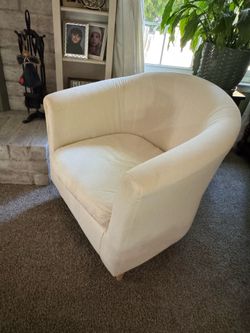 Accent chair with IKEA