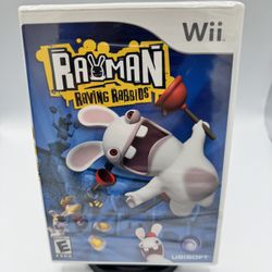 Rayman Raving Rabbids (Nintendo Wii, 2006) New Sealed