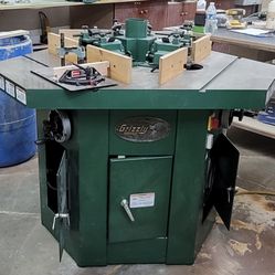 Grizzly G9933 3 HP Three-Spindle Shaper