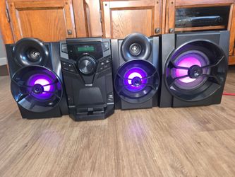 BLACKWEB SHELF STEREO (LIKE NEW)