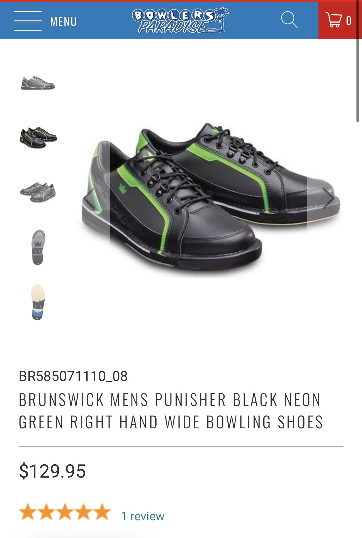 Brunswick punisher hotsell bowling shoes