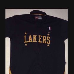 Original Lakers Vintage warming up/ Shooting shirt Great conversation piece Worth over $300