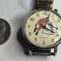 Clock, Zarya, Soviet-made.