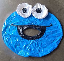 Cookie Monster Inflatable bean bag toss game