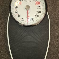 Retro Bathroom Weight Scale