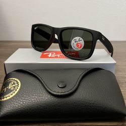 Rayban Sunglasses Justin New In Box
