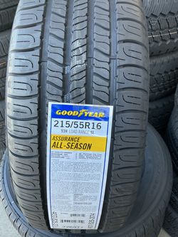 215 55 17  Goodyear assurance all-season