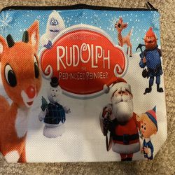 Rudolph Makeup / Toiletry Bag / Pouch - NEW