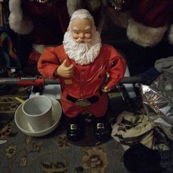 Vintage Short Santa