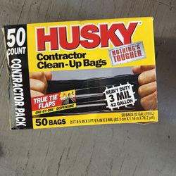 42 Gal. Contractor Bags (50-Count) (trash Bags)