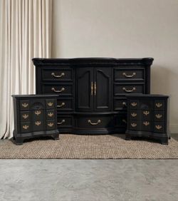 Wynwood Solid Wood Dresser and 2 Nightstands