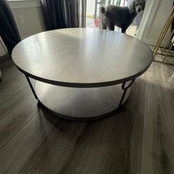 150.00   Round Wooden Coffee Table 