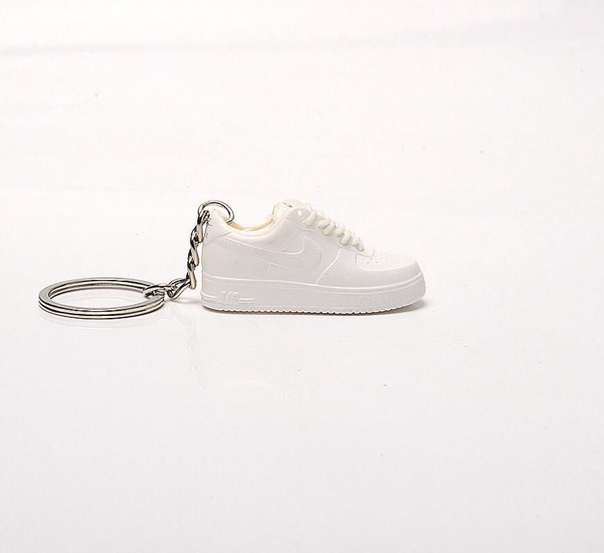 Air Force One Uptown 3D Mini Sneaker Keychain